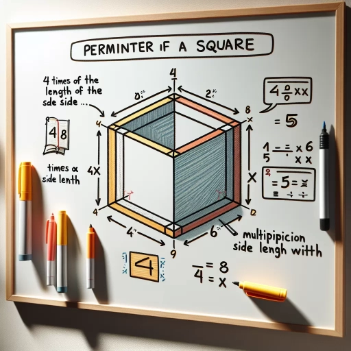 how to find the perimeter of a square