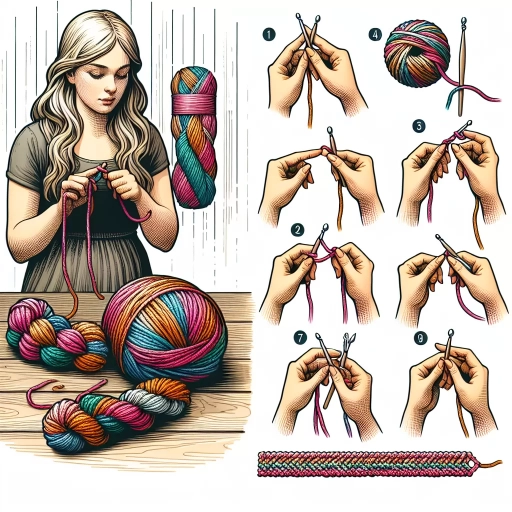 how to finger crochet