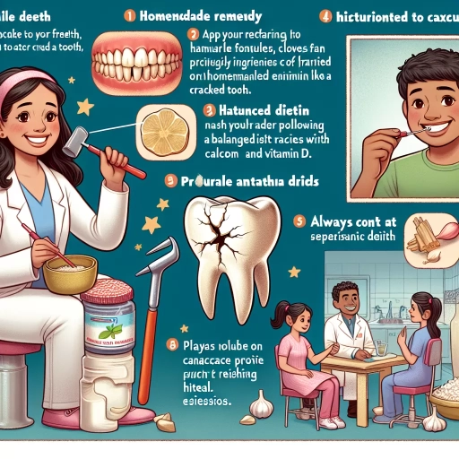 how to fix a cracked tooth naturally