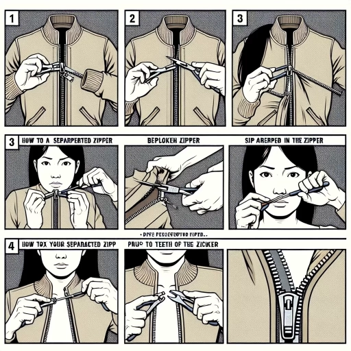 how to fix a zipper that separates