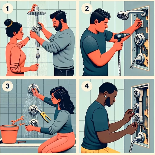how to fix shower diverter in wall