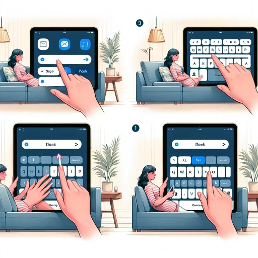 how to fix split keyboard on ipad