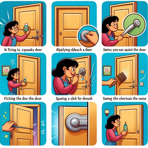 how to fix squeaky doors