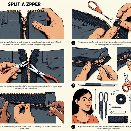 how to fix zipper that splits