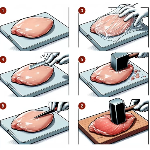 how to flatten chicken breast