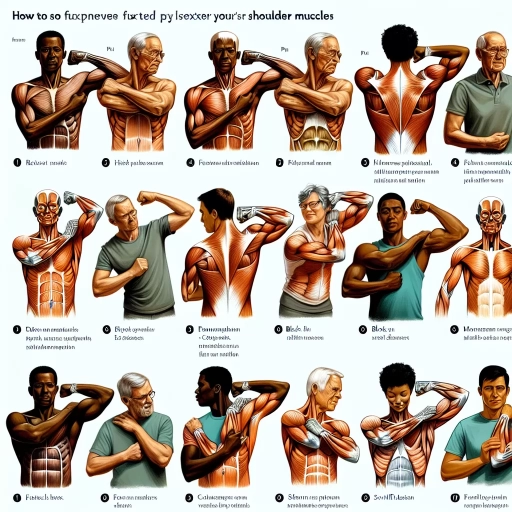 how to flex shoulders
