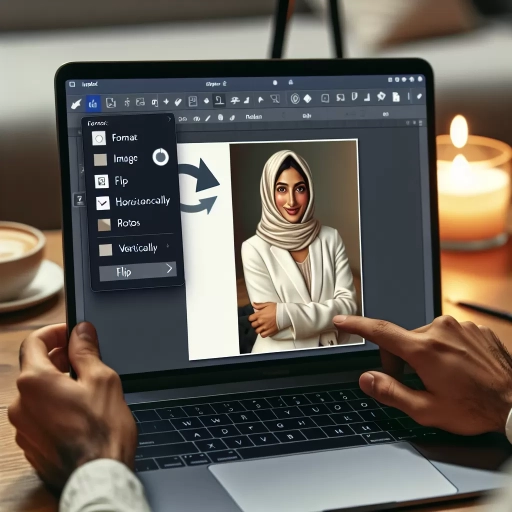 how to flip an image on google docs