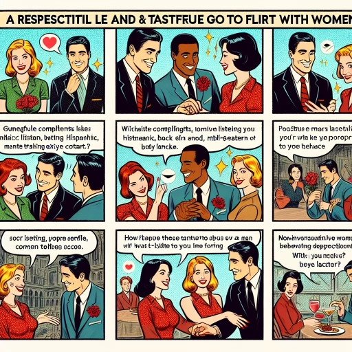 how to flirt with women