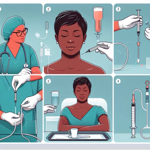 how to flush a catheter