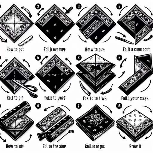 how to fold a bandana