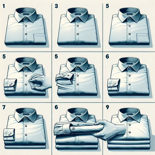 how to fold a long sleeve shirt