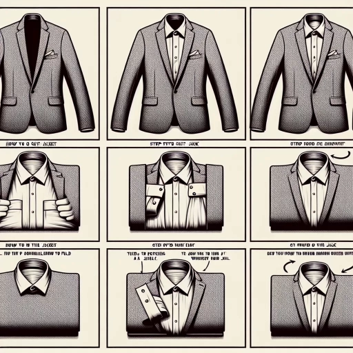 how to fold a suit jacket