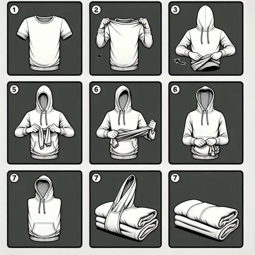 how to fold hoodies