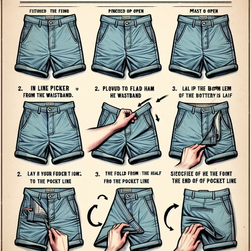 how to fold shorts