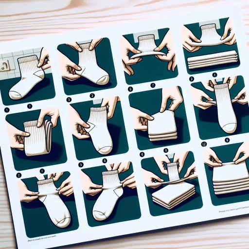 how to fold socks