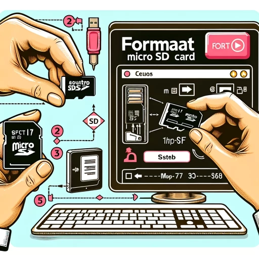 how to format micro sd card