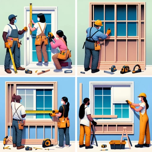 how to frame a window