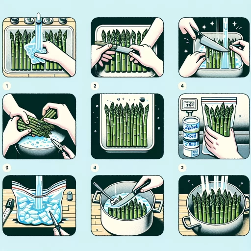 how to freeze asparagus