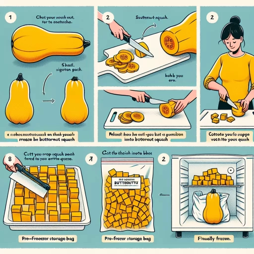 how to freeze butternut squash