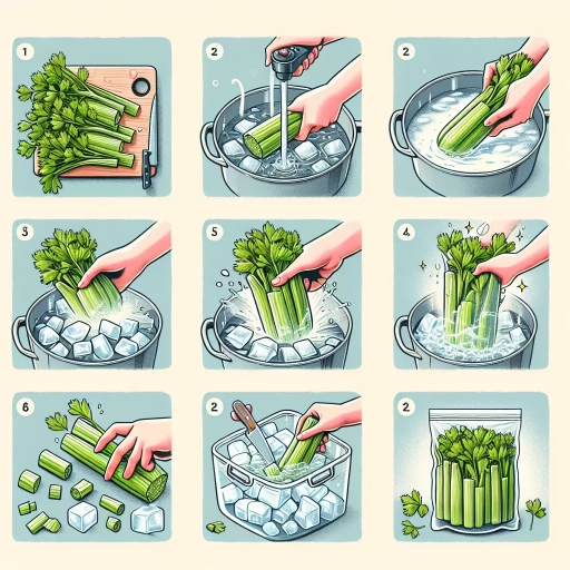 how to freeze celery