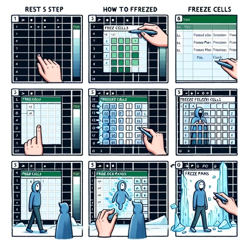 how to freeze cells in excel