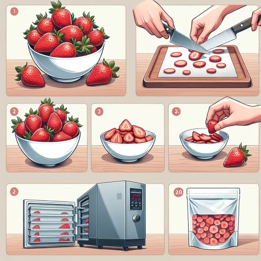 how to freeze dry strawberries