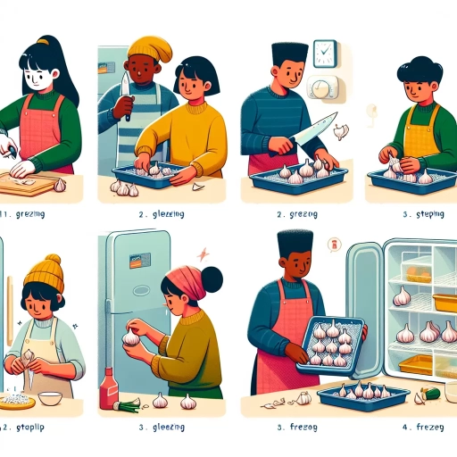 how to freeze garlic