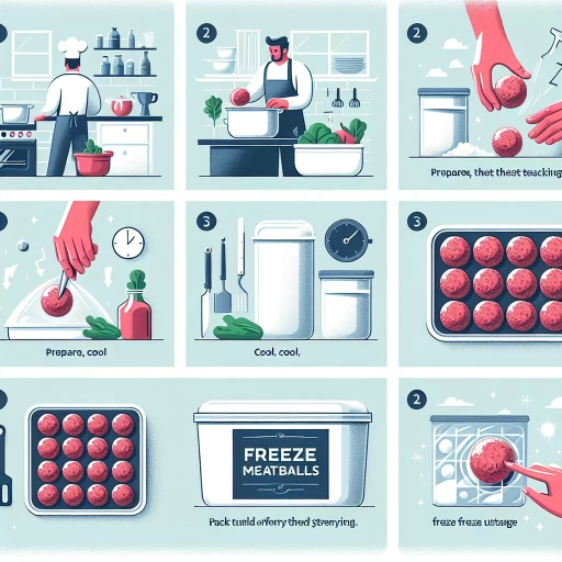 how to freeze meatballs