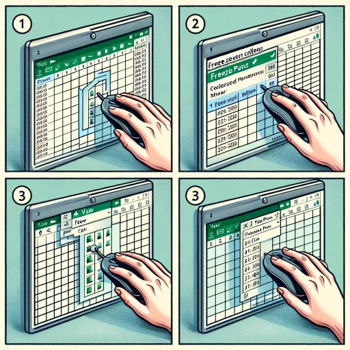 how to freeze multiple columns in excel
