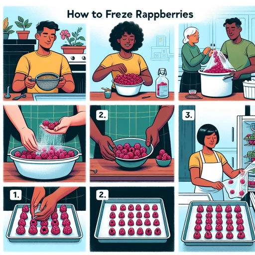 how to freeze raspberries