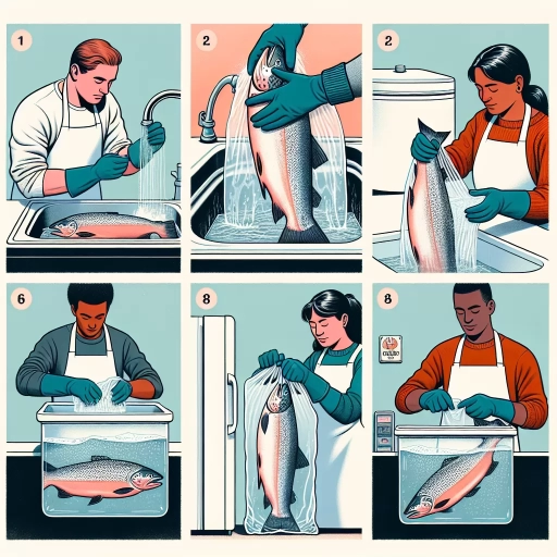 how to freeze salmon