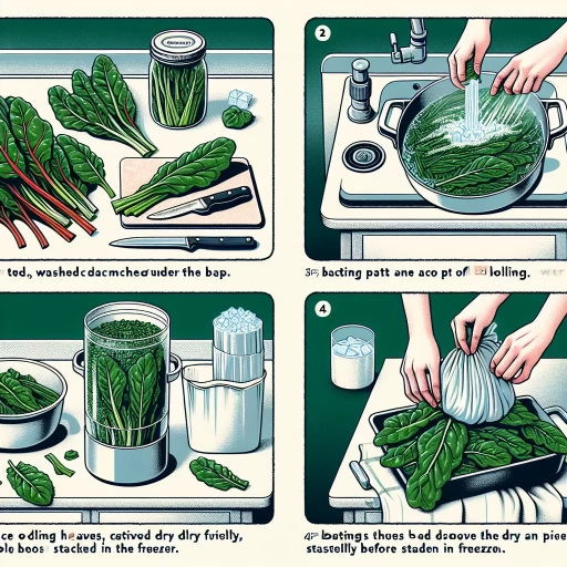 how to freeze swiss chard