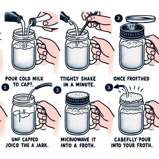 how to froth milk without a frother