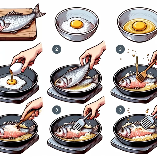 how to fry fish with flour and egg
