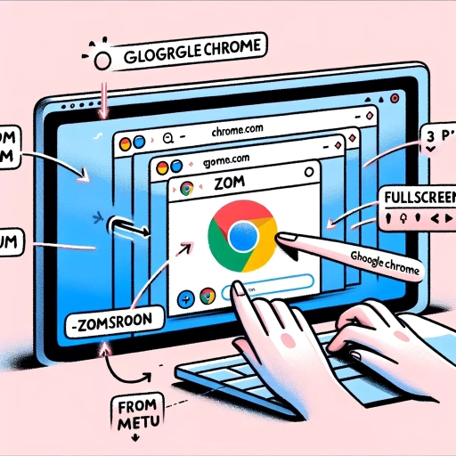 how to full screen chrome