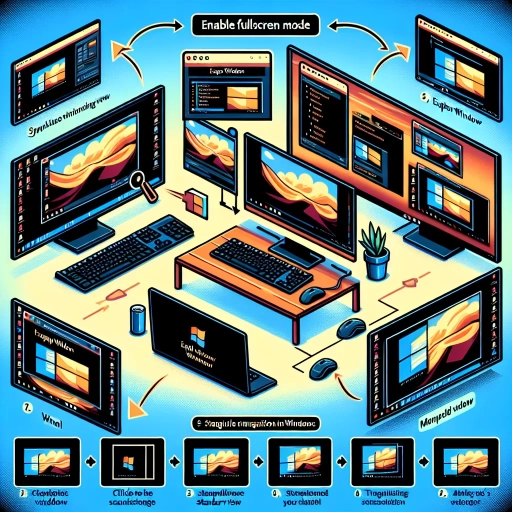 how to full screen on windows