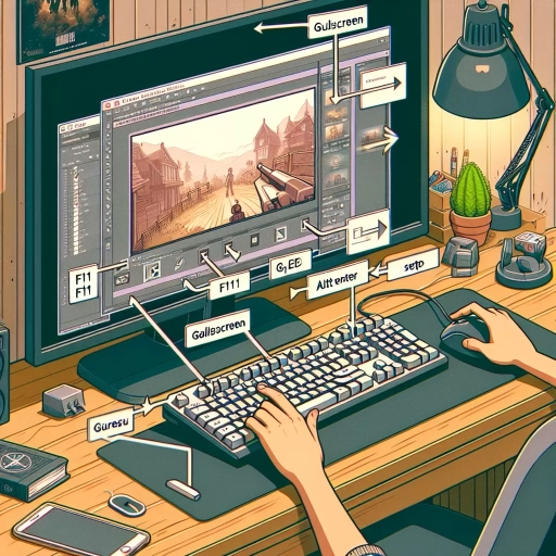 how to fullscreen a game