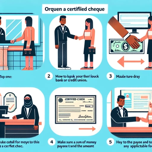 how to get a certified cheque