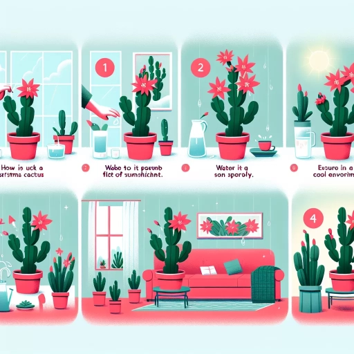 how to get a christmas cactus to bloom
