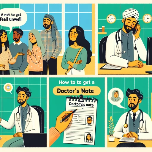 how to get a doctors note