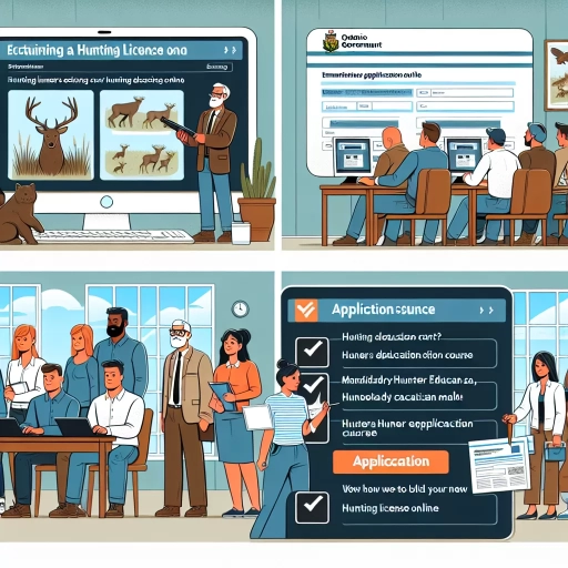 how to get a hunting license in ontario