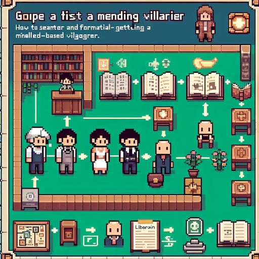 how to get a mending villager