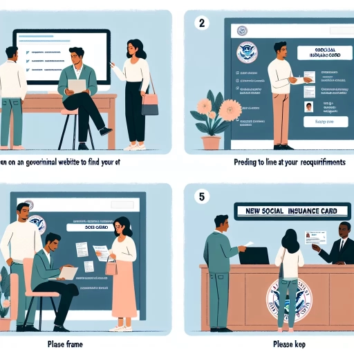 how to get a new social insurance card