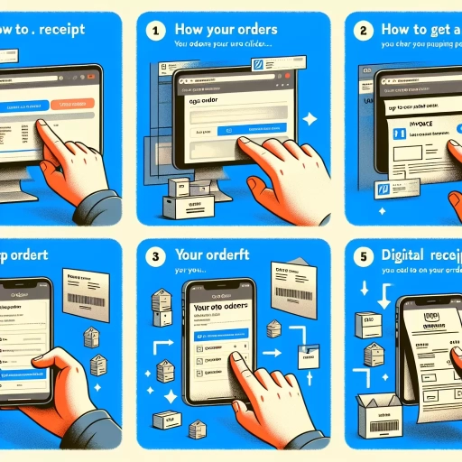how to get a receipt from amazon