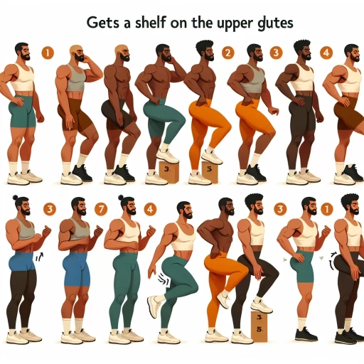 how to get a shelf on the upper glutes