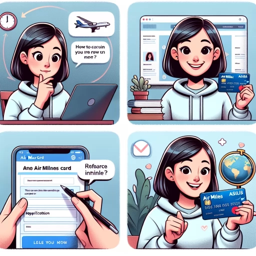 how to get air miles card