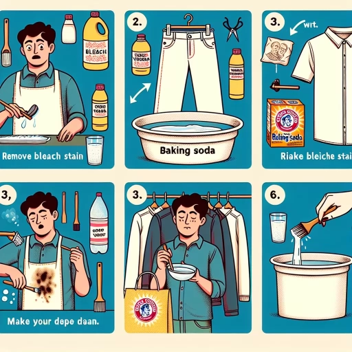 how to get bleach out of clothes
