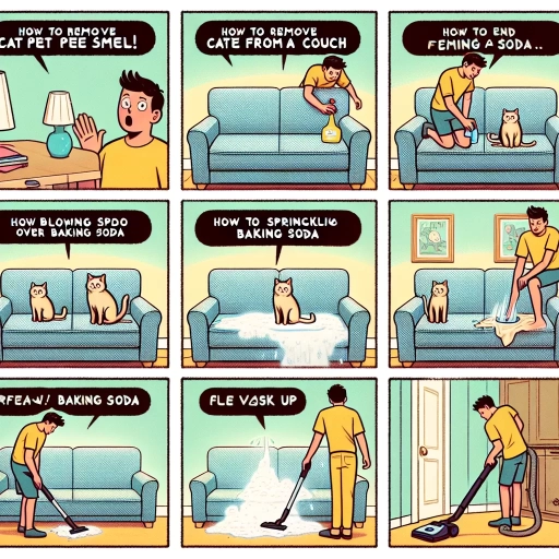 how to get cat pee smell out of couch
