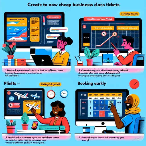 how to get cheap business class tickets