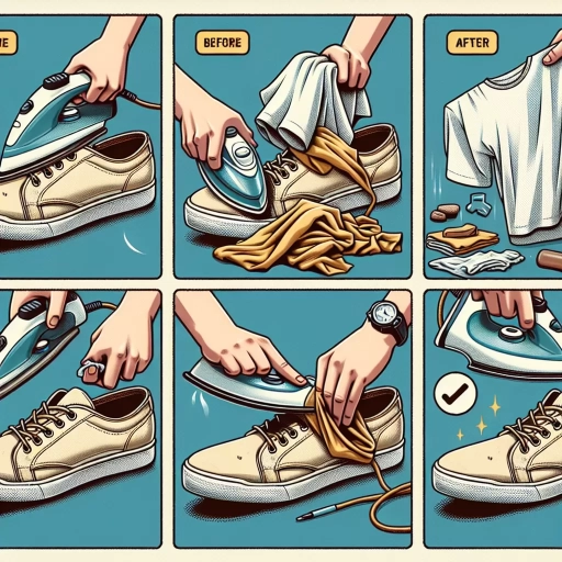 how to get creases out of shoes